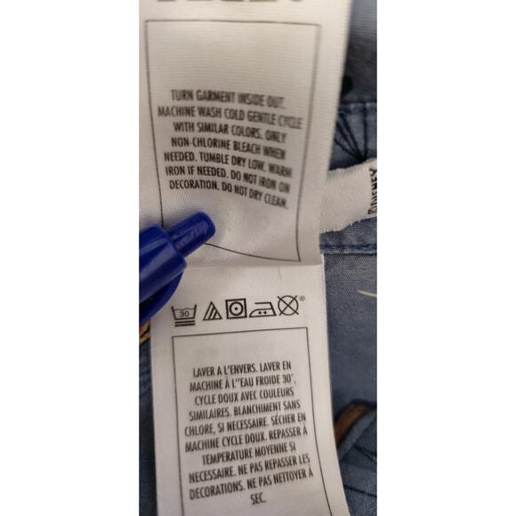 Disney Parks MICKEY MOUSE TIKI ALOHA Hawaiian Shirt Blue Mens XXL - Picture 5 of 6